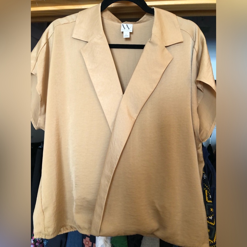 Worthington Classic Beige Blouse